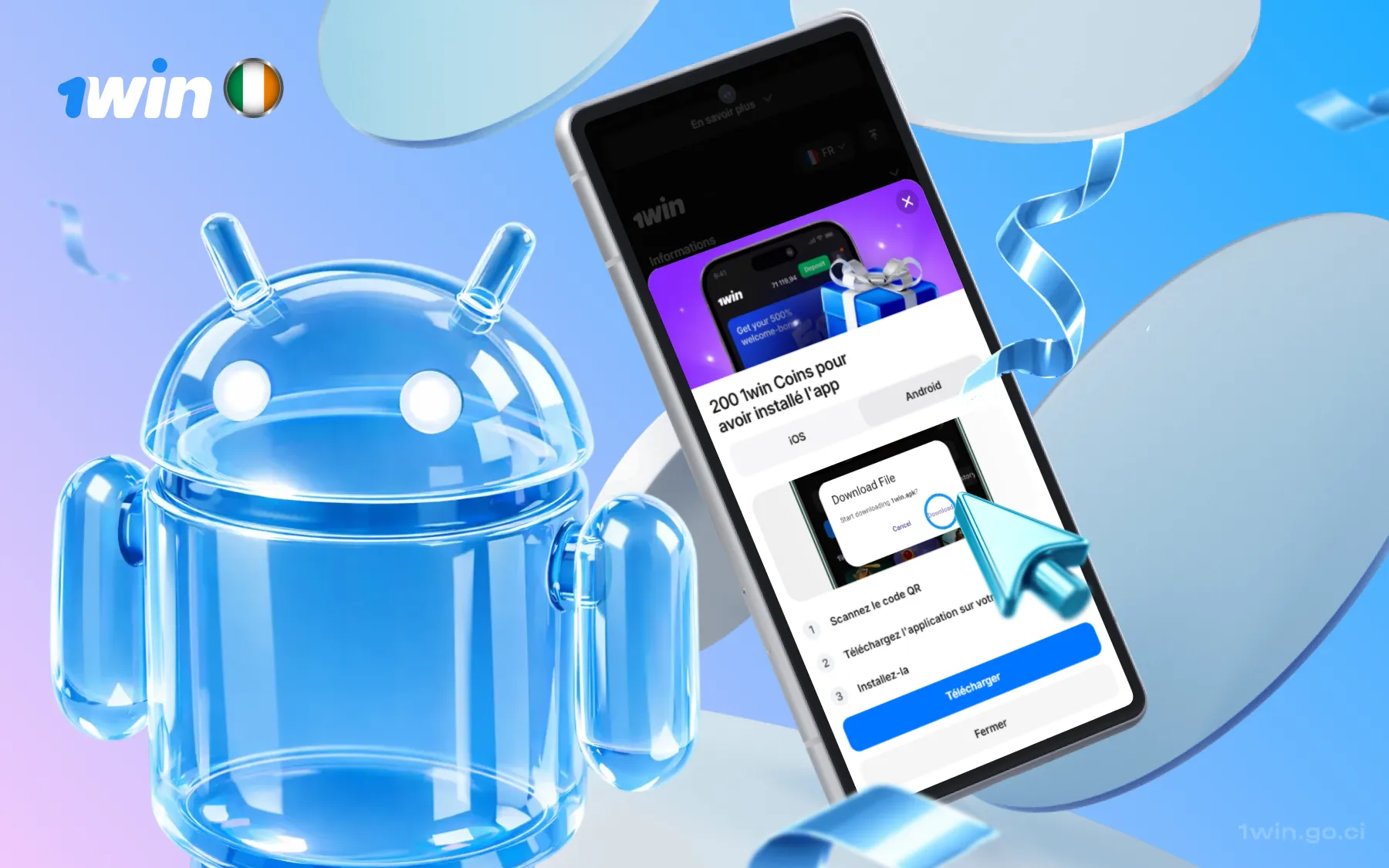 1win pour android